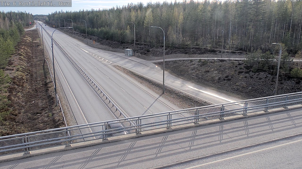 Kelikamerat Kuva Tie 6 Kontiolahti, Uuro, Kontiolahti, Pohjois-Karjala