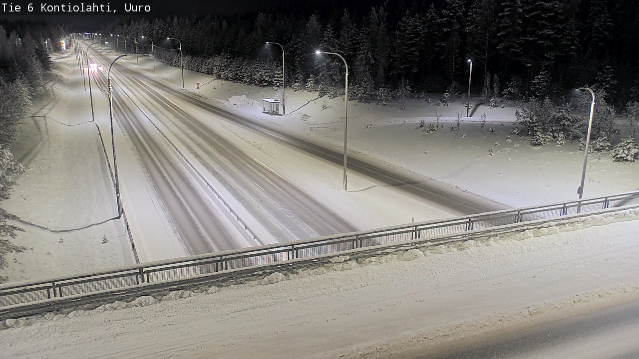 Kelikamerat Kuva Tie 6 Kontiolahti, Uuro, Kontiolahti, Pohjois-Karjala