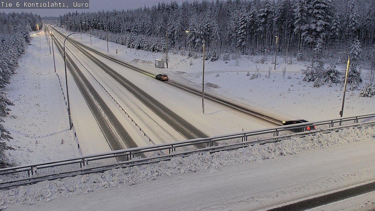 Kelikamerat Kuva Tie 6 Kontiolahti, Uuro, Kontiolahti, Pohjois-Karjala