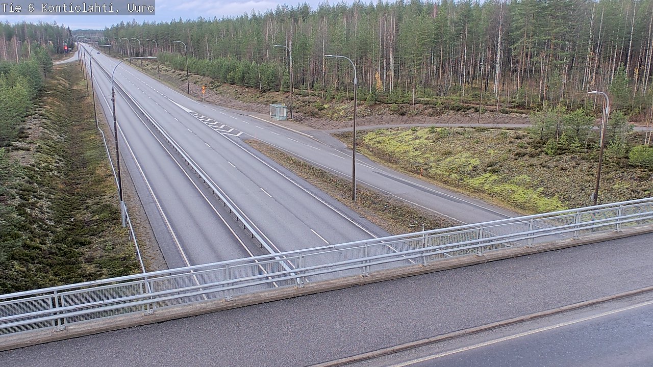 Kelikamerat Kuva Tie 6 Kontiolahti, Uuro, Kontiolahti, Pohjois-Karjala