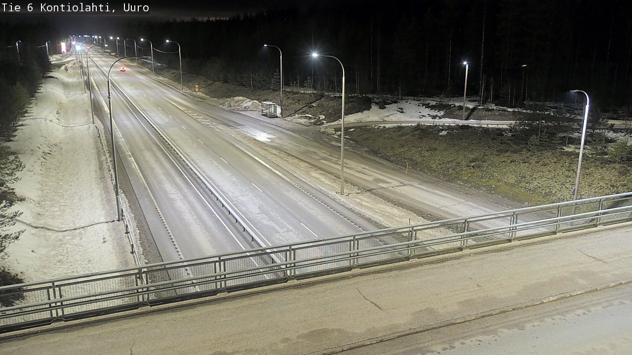 Kelikamerat Kuva Tie 6 Kontiolahti, Uuro, Kontiolahti, Pohjois-Karjala