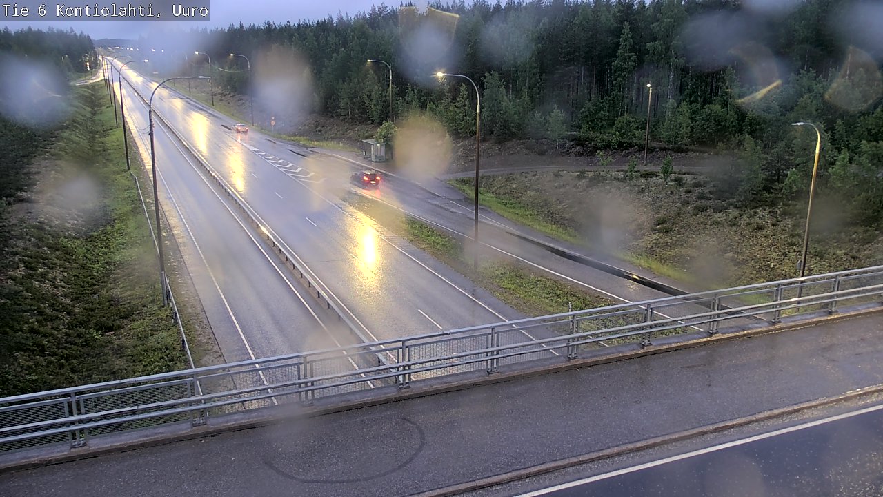 Kelikamerat Kuva Tie 6 Kontiolahti, Uuro, Kontiolahti, Pohjois-Karjala