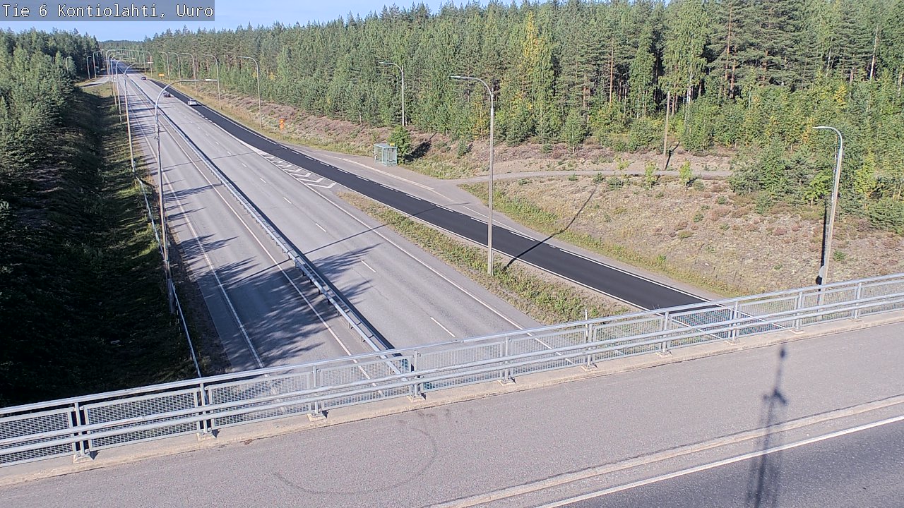 Kelikamerat Kuva Tie 6 Kontiolahti, Uuro, Kontiolahti, Pohjois-Karjala