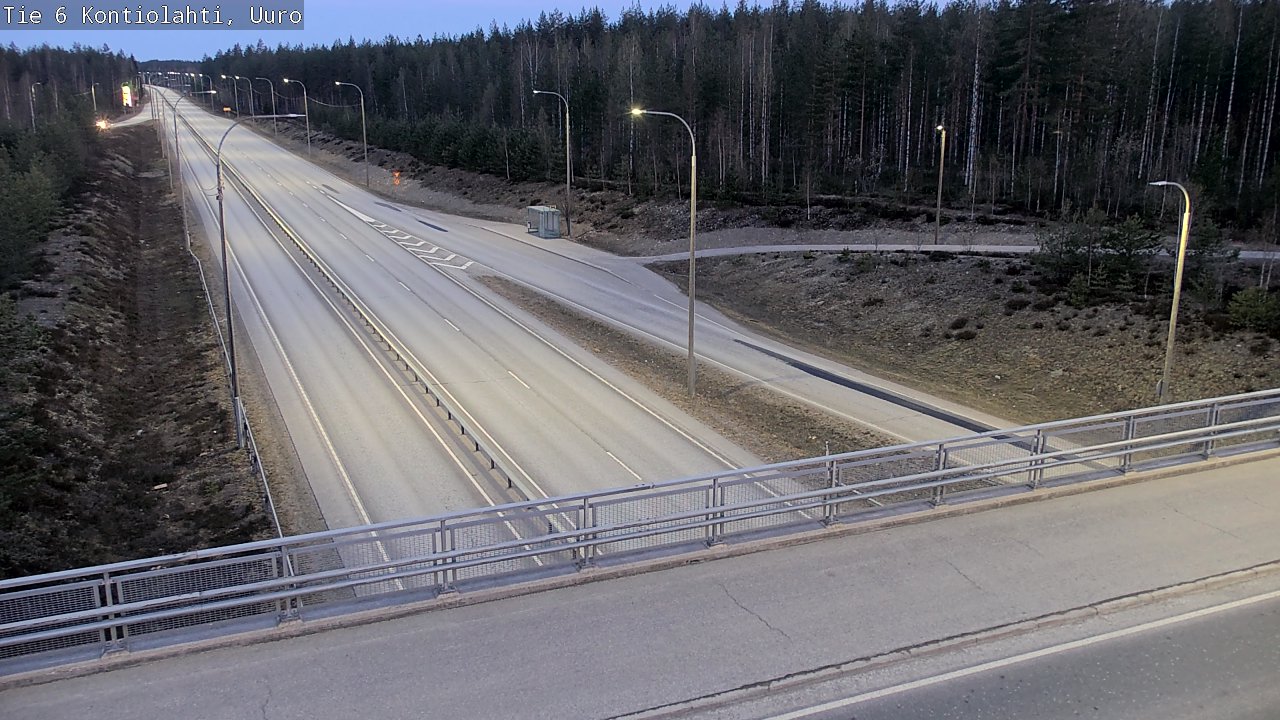 Kelikamerat Kuva Tie 6 Kontiolahti, Uuro, Kontiolahti, Pohjois-Karjala
