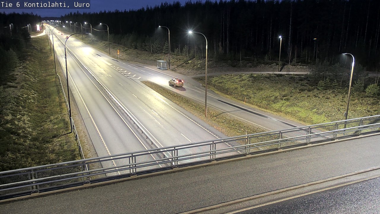 Kelikamerat Kuva Tie 6 Kontiolahti, Uuro, Kontiolahti, Pohjois-Karjala