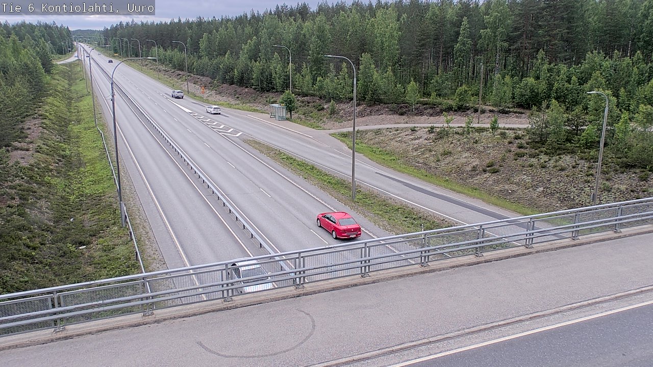 Kelikamerat Kuva Tie 6 Kontiolahti, Uuro, Kontiolahti, Pohjois-Karjala