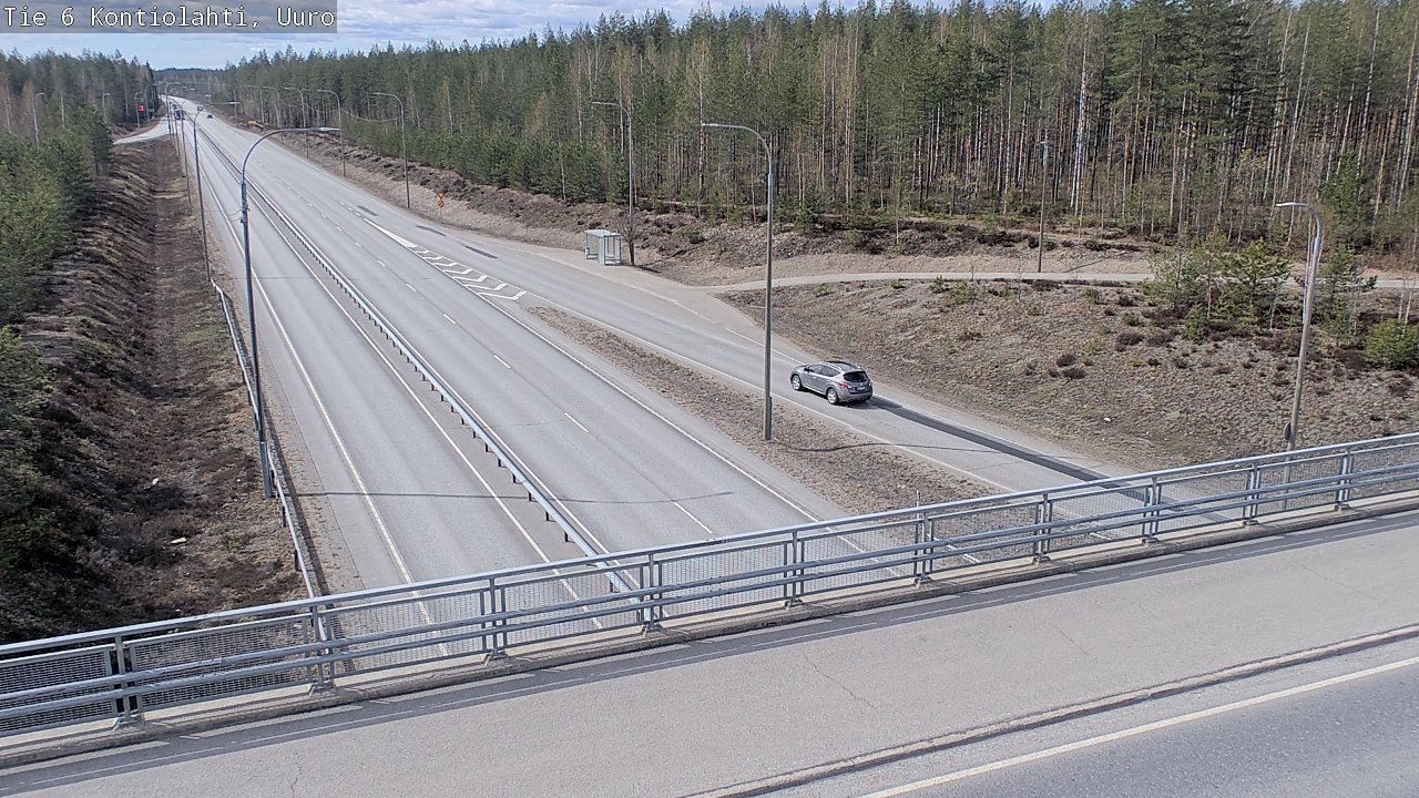 Kelikamerat Kuva Tie 6 Kontiolahti, Uuro, Kontiolahti, Pohjois-Karjala