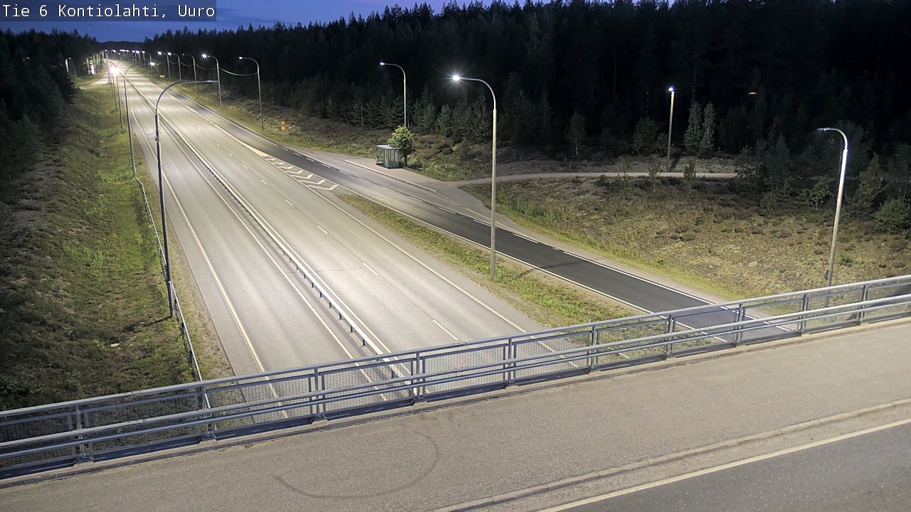 Kelikamerat Kuva Tie 6 Kontiolahti, Uuro, Kontiolahti, Pohjois-Karjala