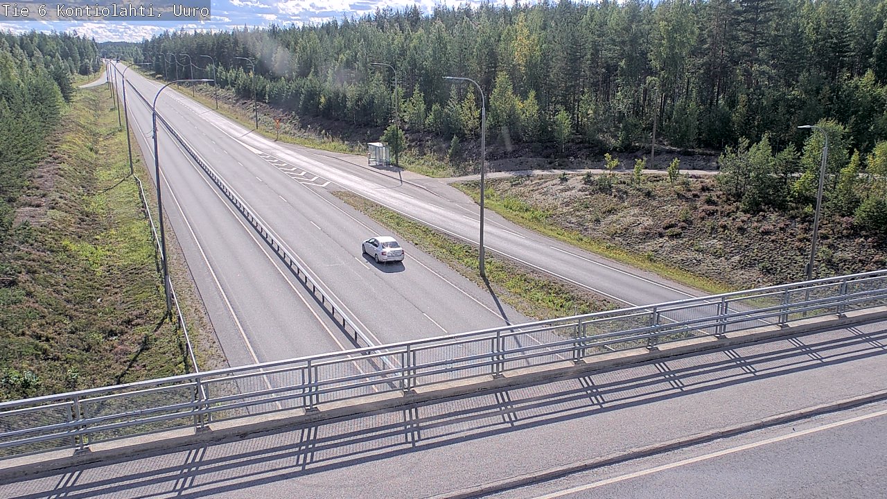 Kelikamerat Kuva Tie 6 Kontiolahti, Uuro, Kontiolahti, Pohjois-Karjala