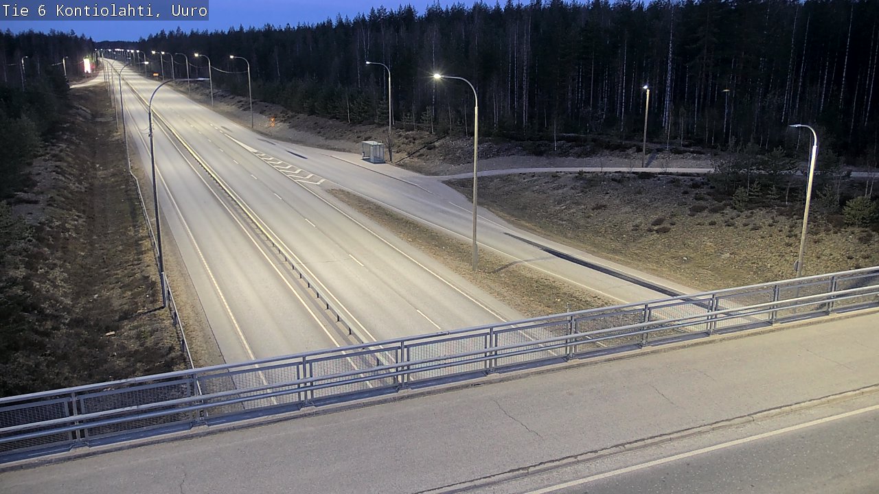 Kelikamerat Kuva Tie 6 Kontiolahti, Uuro, Kontiolahti, Pohjois-Karjala