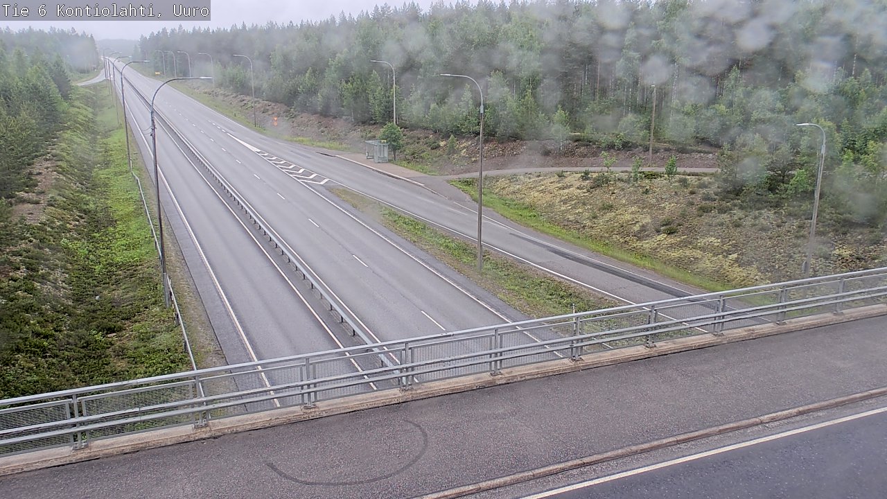 Kelikamerat Kuva Tie 6 Kontiolahti, Uuro, Kontiolahti, Pohjois-Karjala