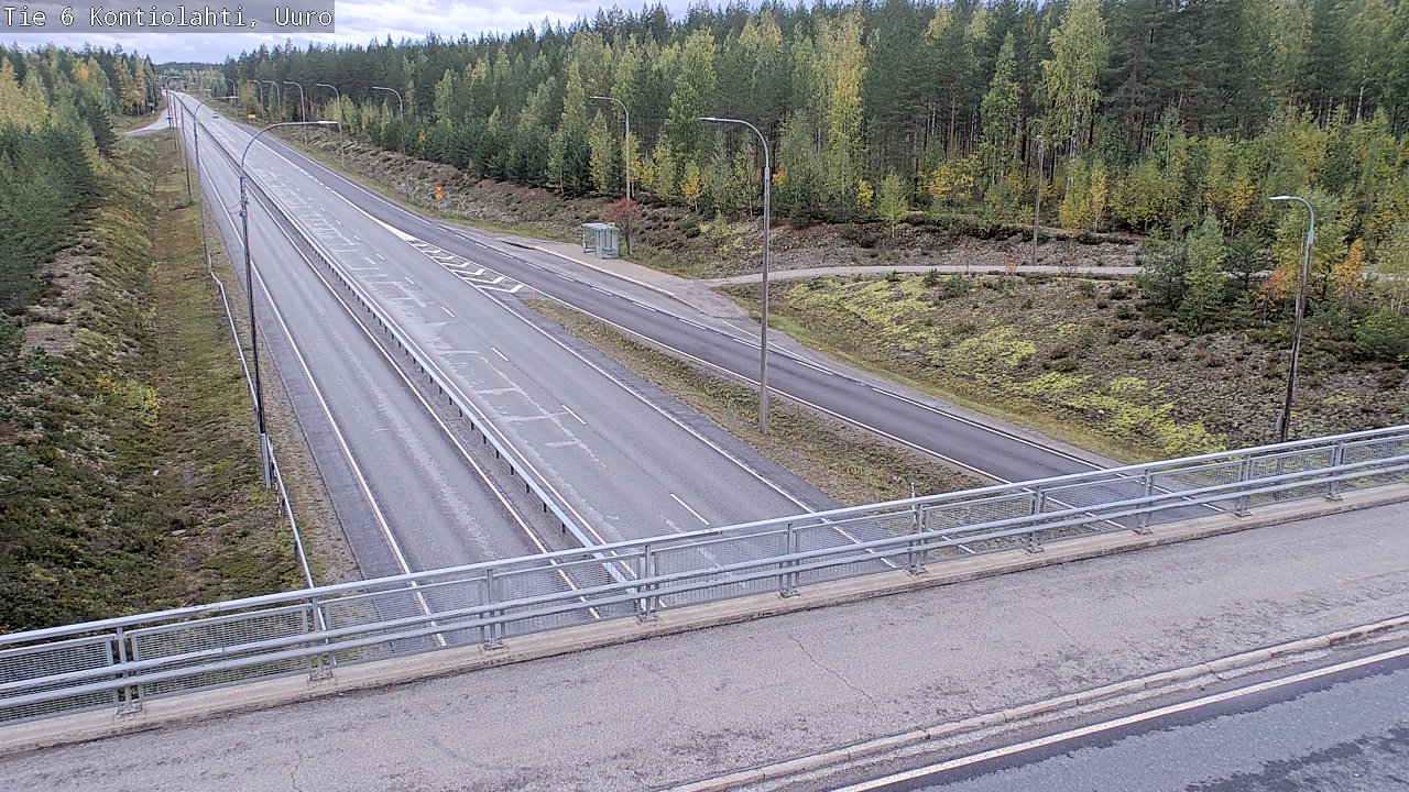 Kelikamerat Kuva Tie 6 Kontiolahti, Uuro, Kontiolahti, Pohjois-Karjala