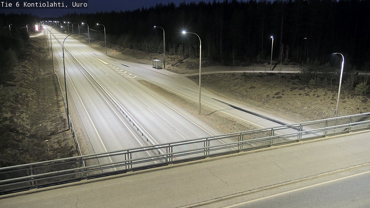 Kelikamerat Kuva Tie 6 Kontiolahti, Uuro, Kontiolahti, Pohjois-Karjala