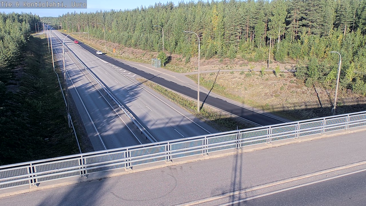 Kelikamerat Kuva Tie 6 Kontiolahti, Uuro, Kontiolahti, Pohjois-Karjala