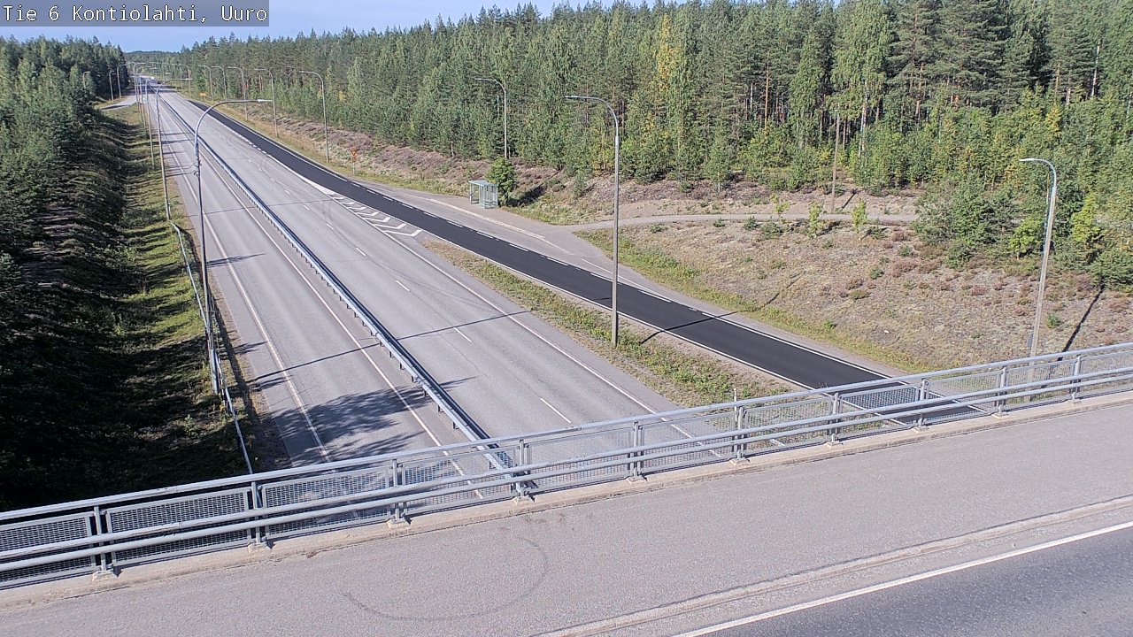 Kelikamerat Kuva Tie 6 Kontiolahti, Uuro, Kontiolahti, Pohjois-Karjala