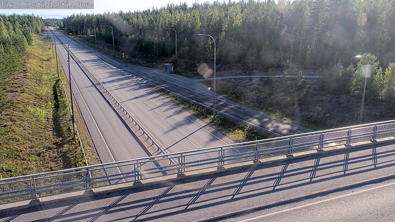 Kelikamerat Kuva Tie 6 Kontiolahti, Uuro, Kontiolahti, Pohjois-Karjala