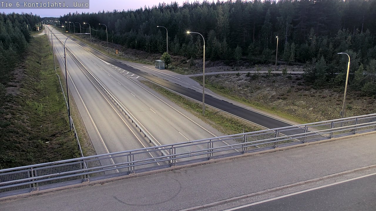 Kelikamerat Kuva Tie 6 Kontiolahti, Uuro, Kontiolahti, Pohjois-Karjala