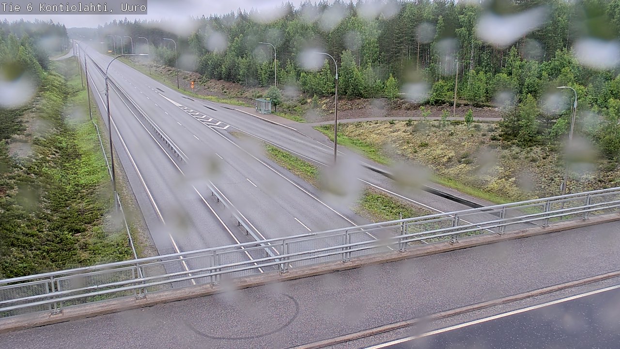 Kelikamerat Kuva Tie 6 Kontiolahti, Uuro, Kontiolahti, Pohjois-Karjala