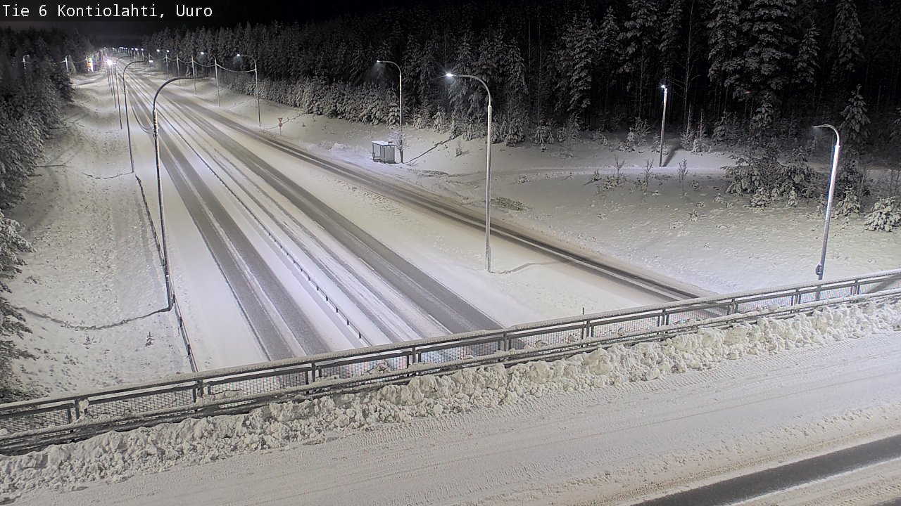 Kelikamerat Kuva Tie 6 Kontiolahti, Uuro, Kontiolahti, Pohjois-Karjala