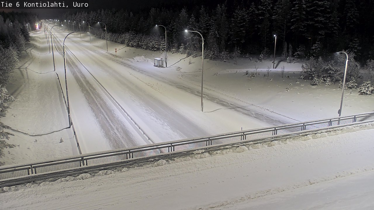 Kelikamerat Kuva Tie 6 Kontiolahti, Uuro, Kontiolahti, Pohjois-Karjala