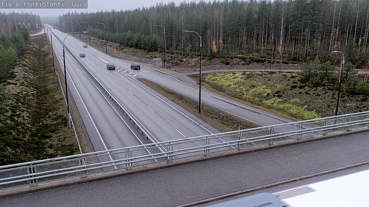 Kelikamerat Kuva Tie 6 Kontiolahti, Uuro, Kontiolahti, Pohjois-Karjala