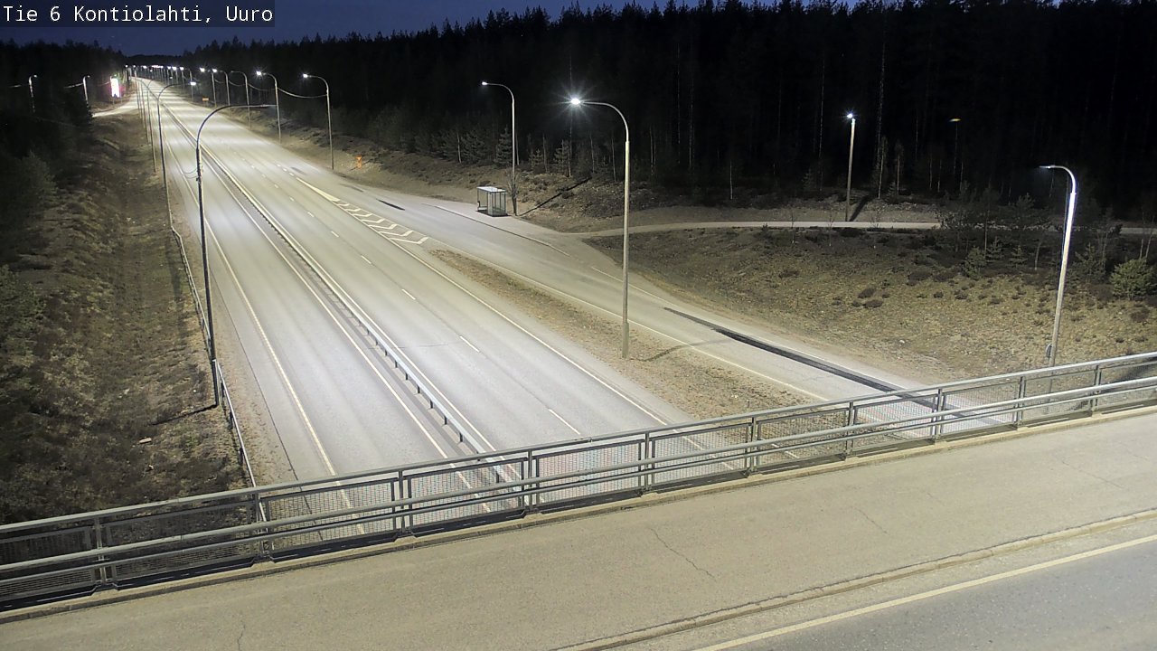 Kelikamerat Kuva Tie 6 Kontiolahti, Uuro, Kontiolahti, Pohjois-Karjala