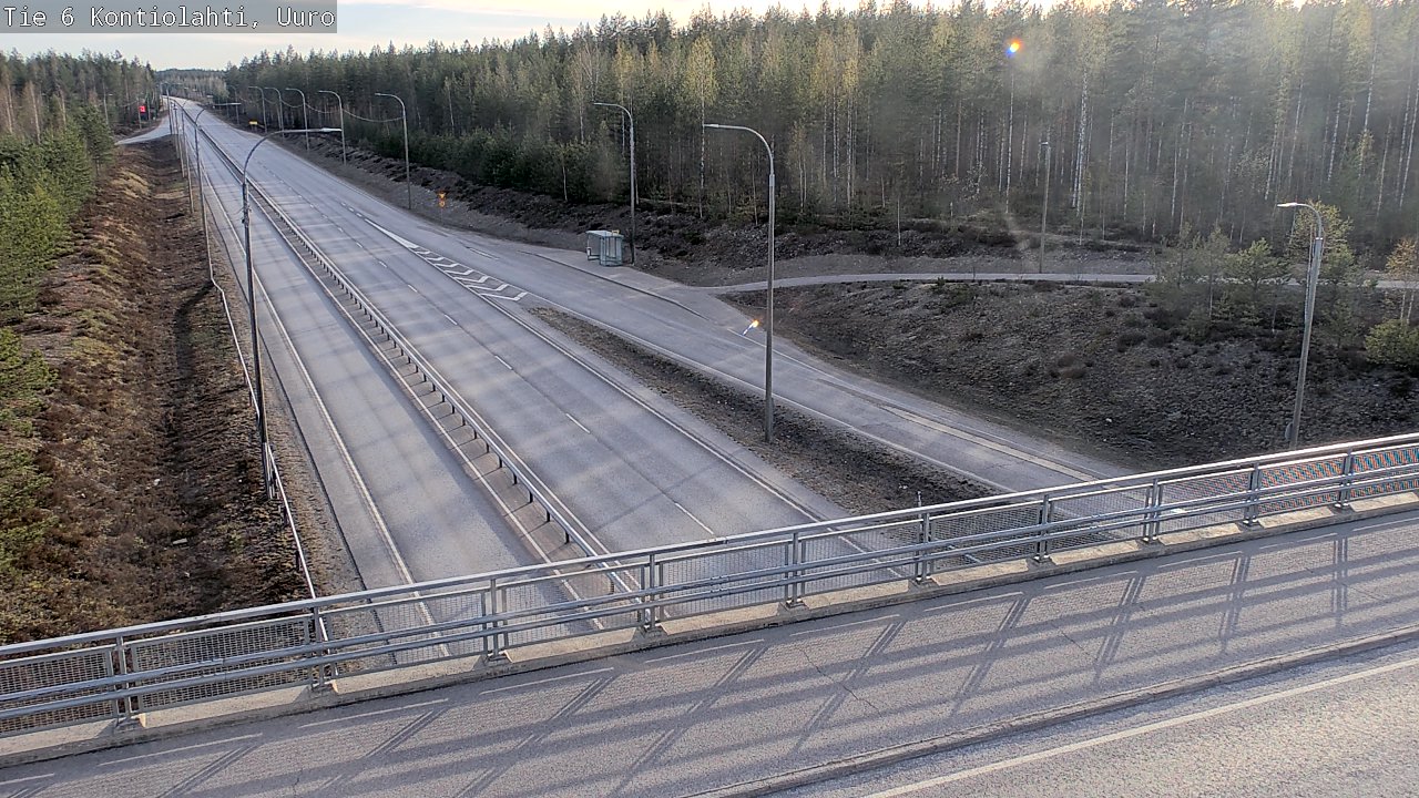 Kelikamerat Kuva Tie 6 Kontiolahti, Uuro, Kontiolahti, Pohjois-Karjala