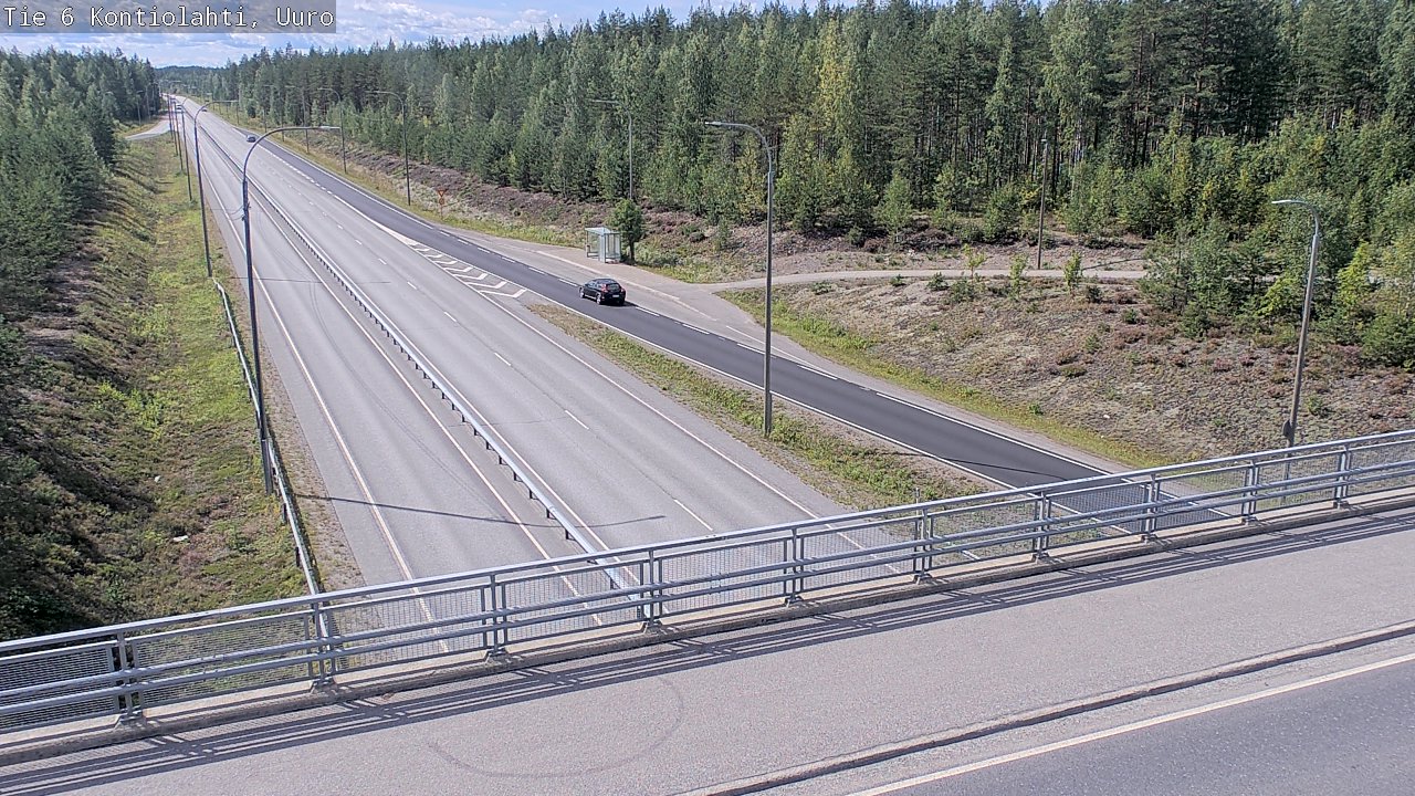 Kelikamerat Kuva Tie 6 Kontiolahti, Uuro, Kontiolahti, Pohjois-Karjala