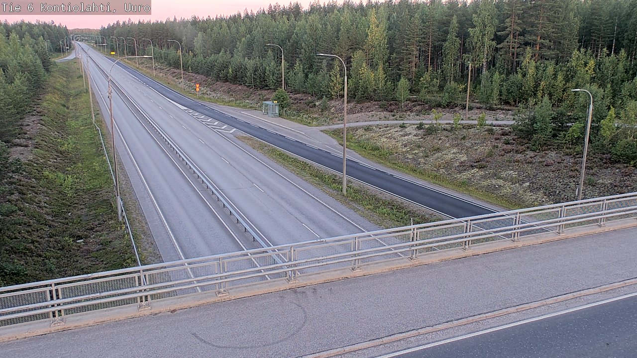 Kelikamerat Kuva Tie 6 Kontiolahti, Uuro, Kontiolahti, Pohjois-Karjala