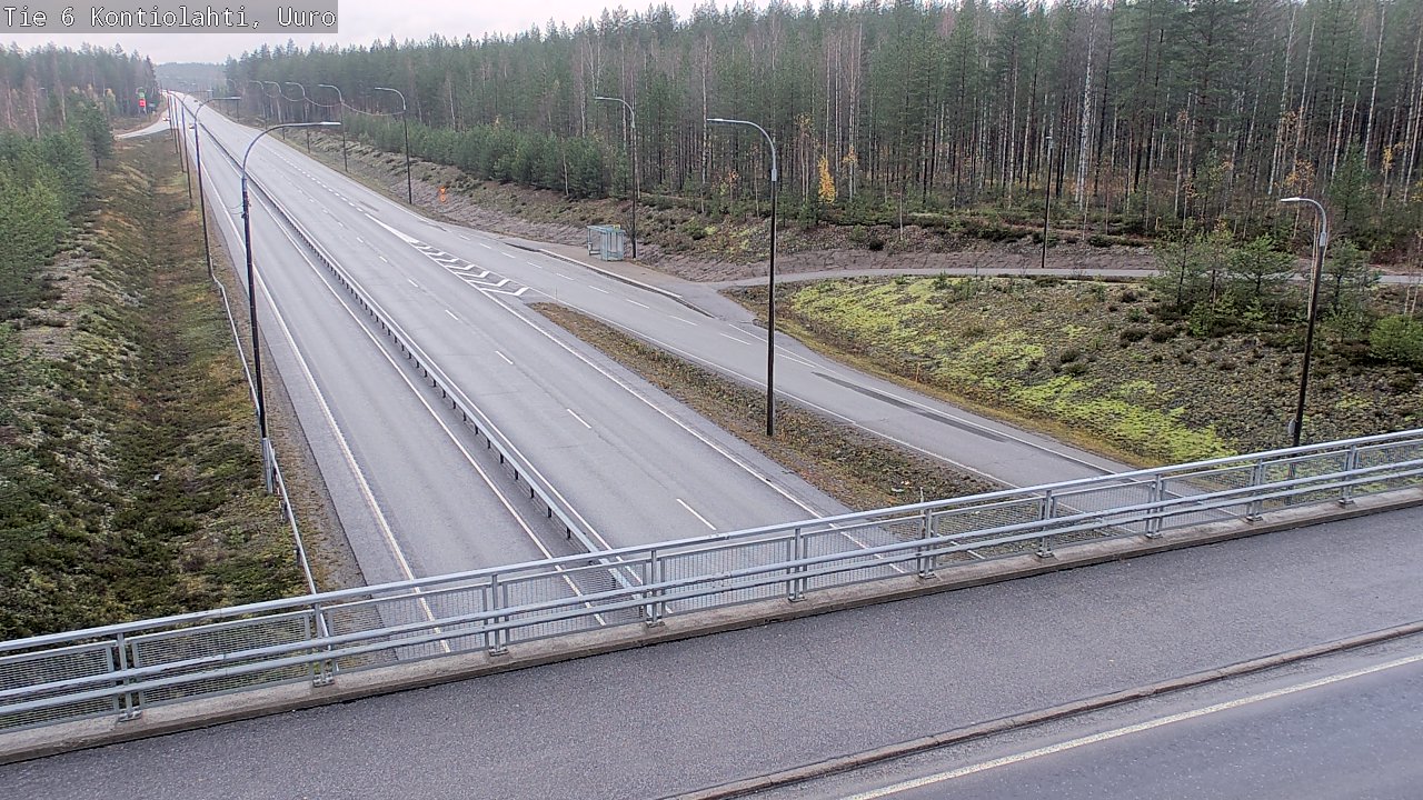 Kelikamerat Kuva Tie 6 Kontiolahti, Uuro, Kontiolahti, Pohjois-Karjala