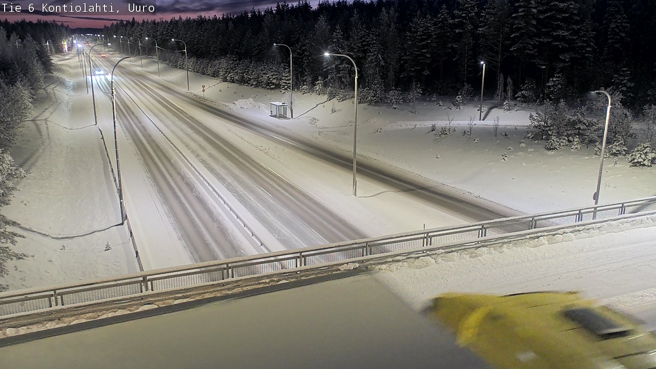 Kelikamerat Kuva Tie 6 Kontiolahti, Uuro, Kontiolahti, Pohjois-Karjala