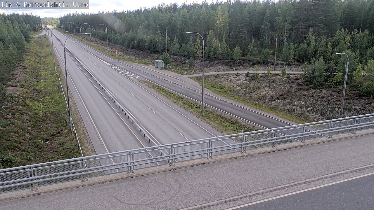 Kelikamerat Kuva Tie 6 Kontiolahti, Uuro, Kontiolahti, Pohjois-Karjala