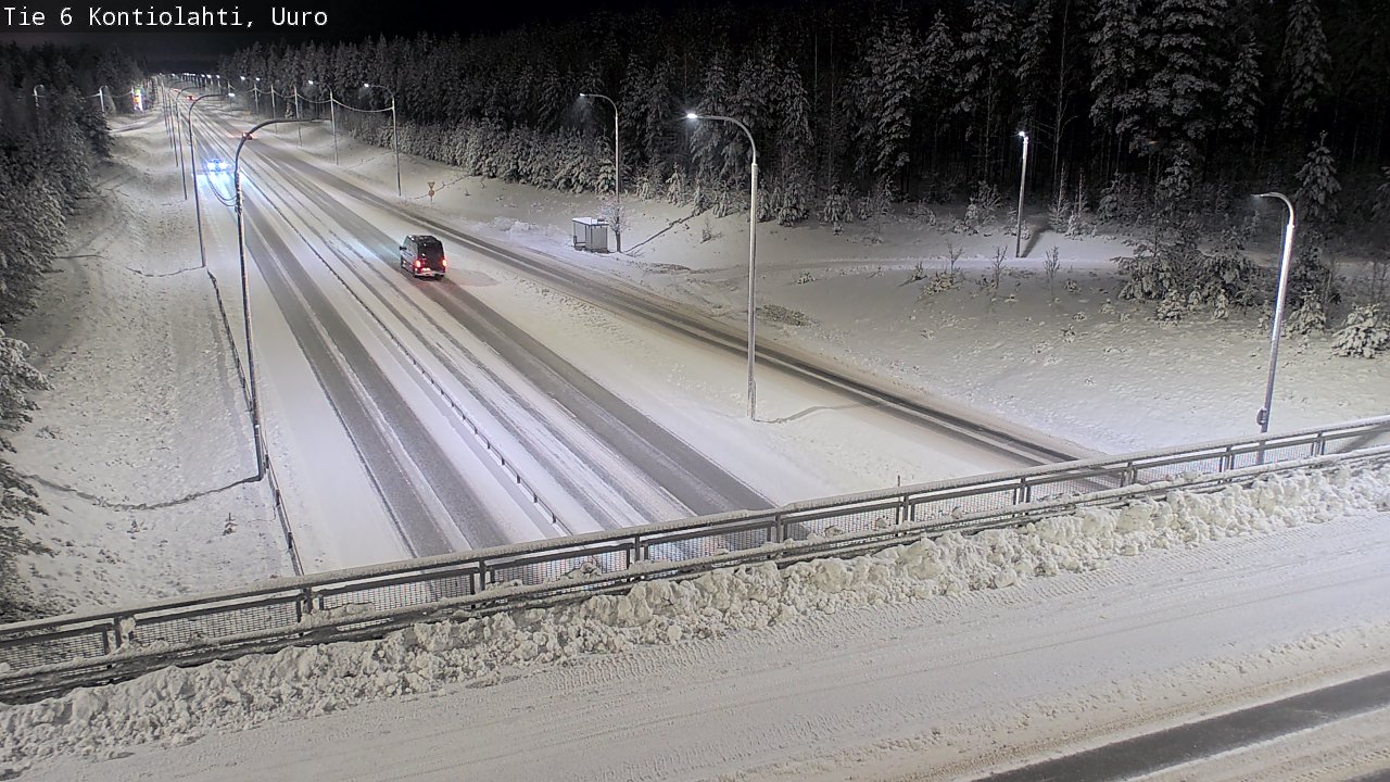 Kelikamerat Kuva Tie 6 Kontiolahti, Uuro, Kontiolahti, Pohjois-Karjala