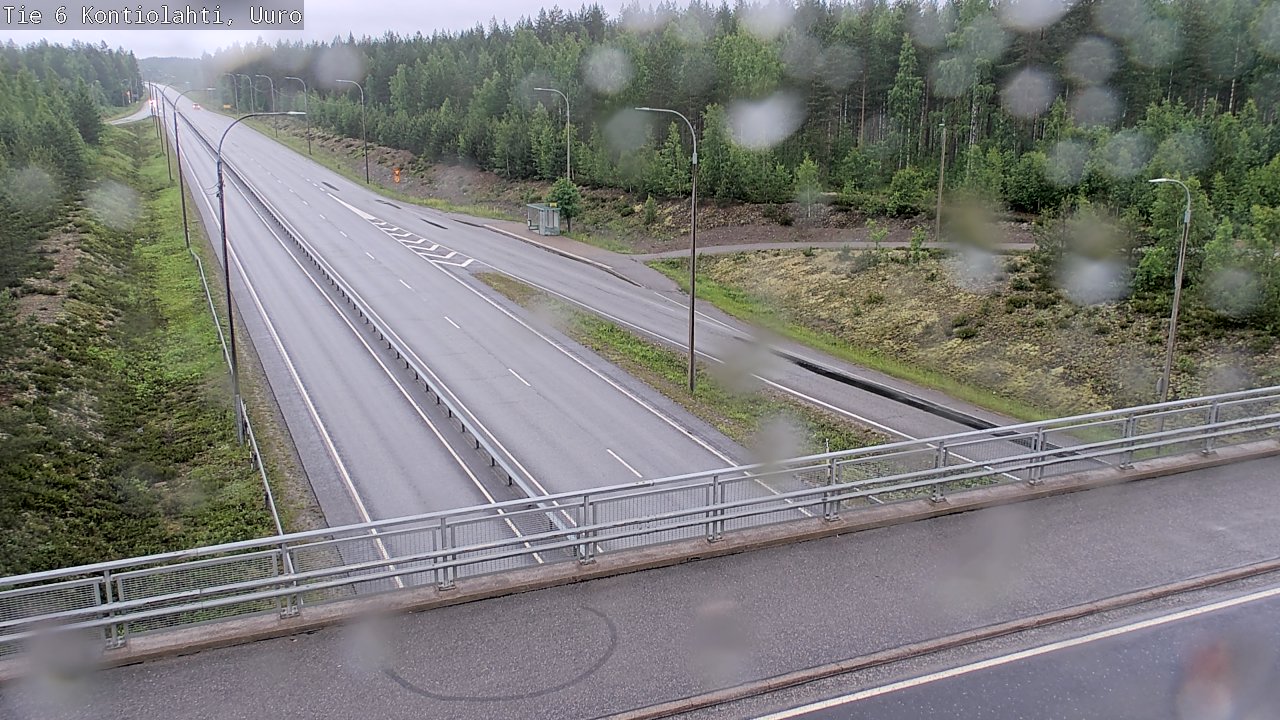 Kelikamerat Kuva Tie 6 Kontiolahti, Uuro, Kontiolahti, Pohjois-Karjala