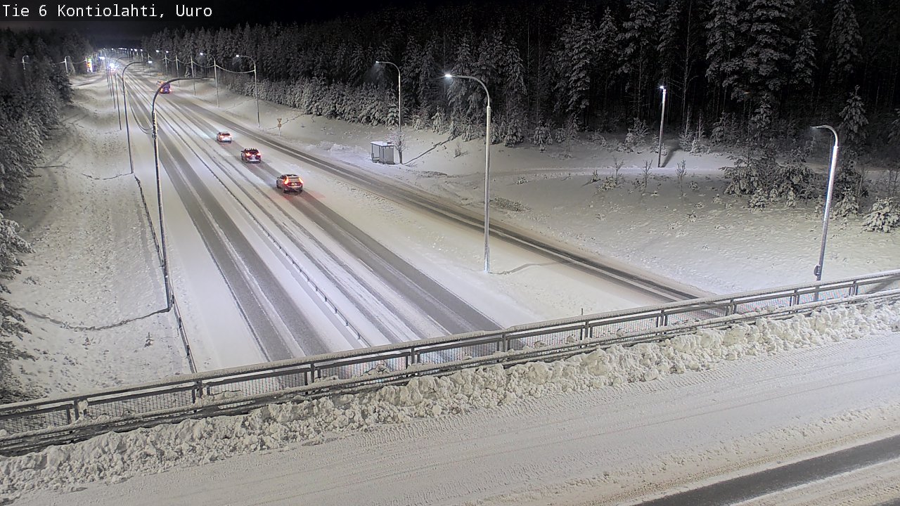 Kelikamerat Kuva Tie 6 Kontiolahti, Uuro, Kontiolahti, Pohjois-Karjala