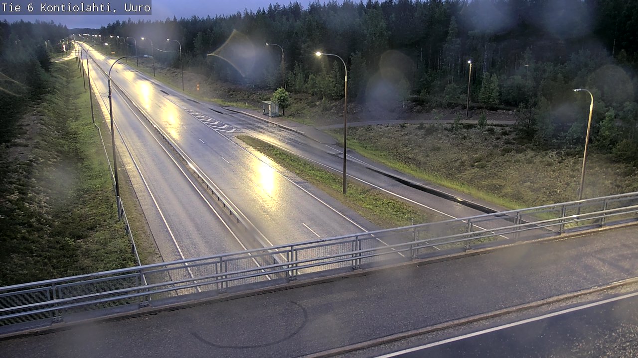 Kelikamerat Kuva Tie 6 Kontiolahti, Uuro, Kontiolahti, Pohjois-Karjala