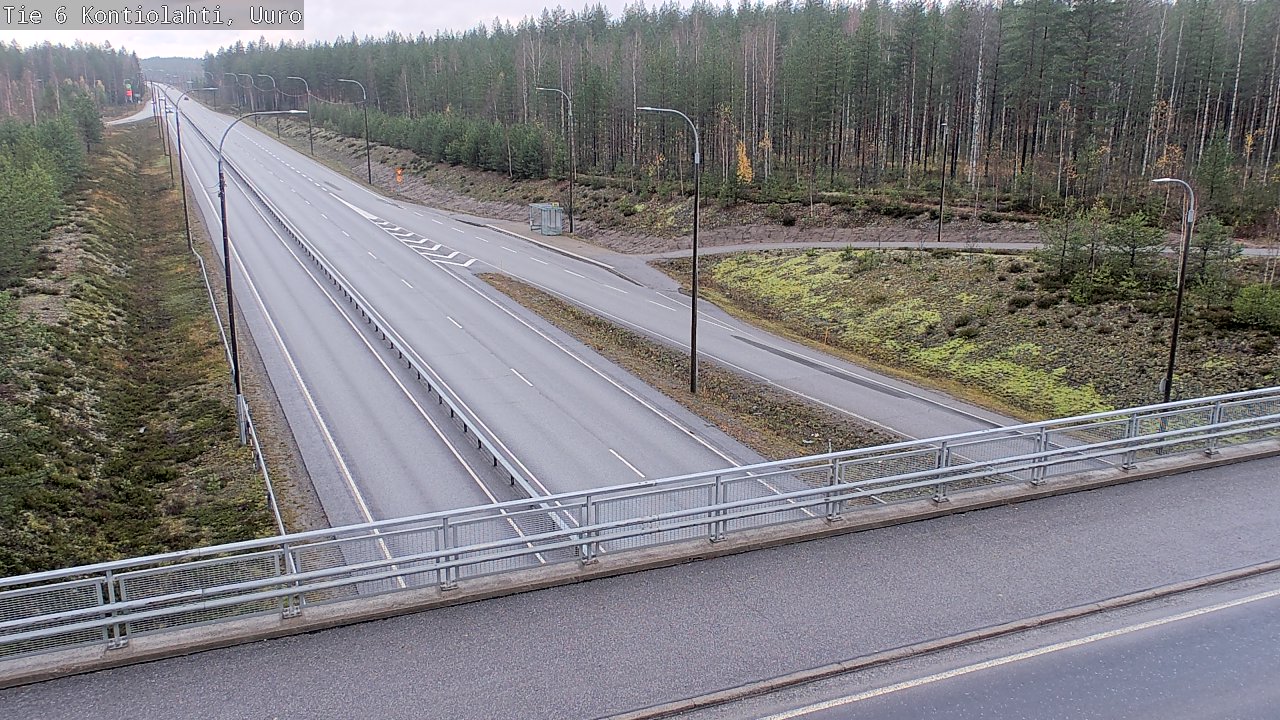 Kelikamerat Kuva Tie 6 Kontiolahti, Uuro, Kontiolahti, Pohjois-Karjala