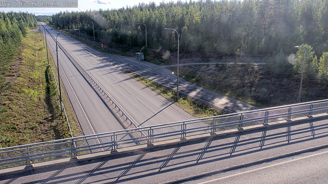 Kelikamerat Kuva Tie 6 Kontiolahti, Uuro, Kontiolahti, Pohjois-Karjala