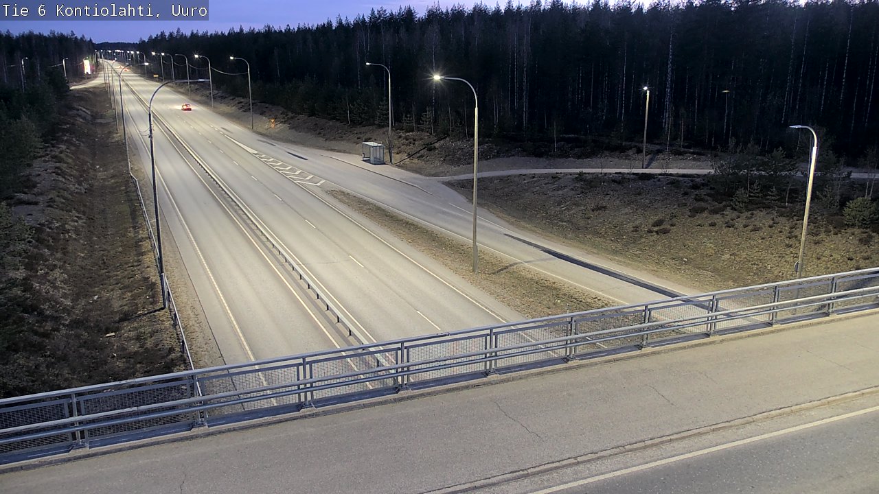 Kelikamerat Kuva Tie 6 Kontiolahti, Uuro, Kontiolahti, Pohjois-Karjala