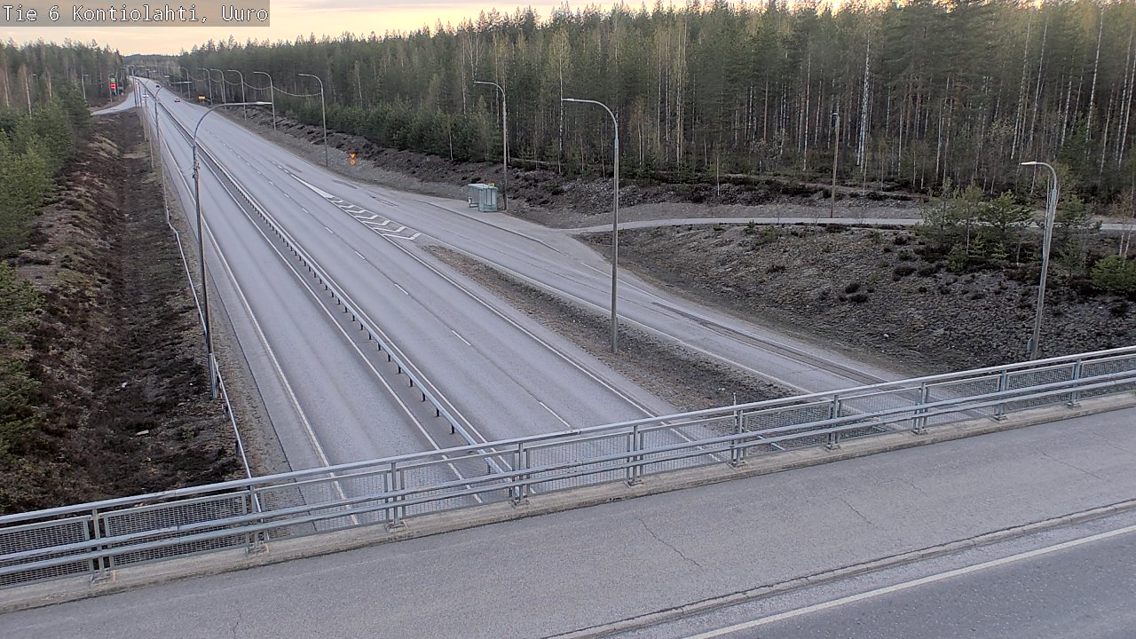 Kelikamerat Kuva Tie 6 Kontiolahti, Uuro, Kontiolahti, Pohjois-Karjala