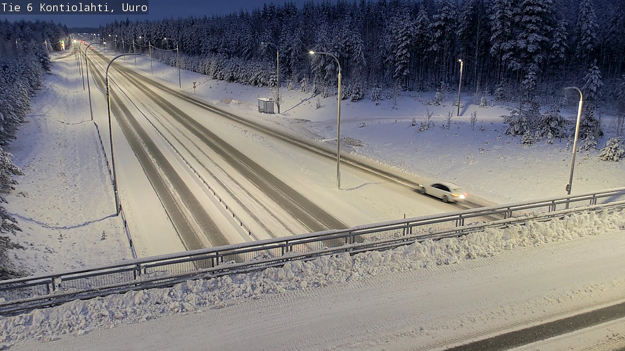 Kelikamerat Kuva Tie 6 Kontiolahti, Uuro, Kontiolahti, Pohjois-Karjala
