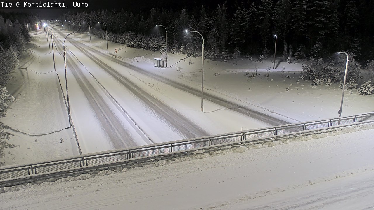 Kelikamerat Kuva Tie 6 Kontiolahti, Uuro, Kontiolahti, Pohjois-Karjala