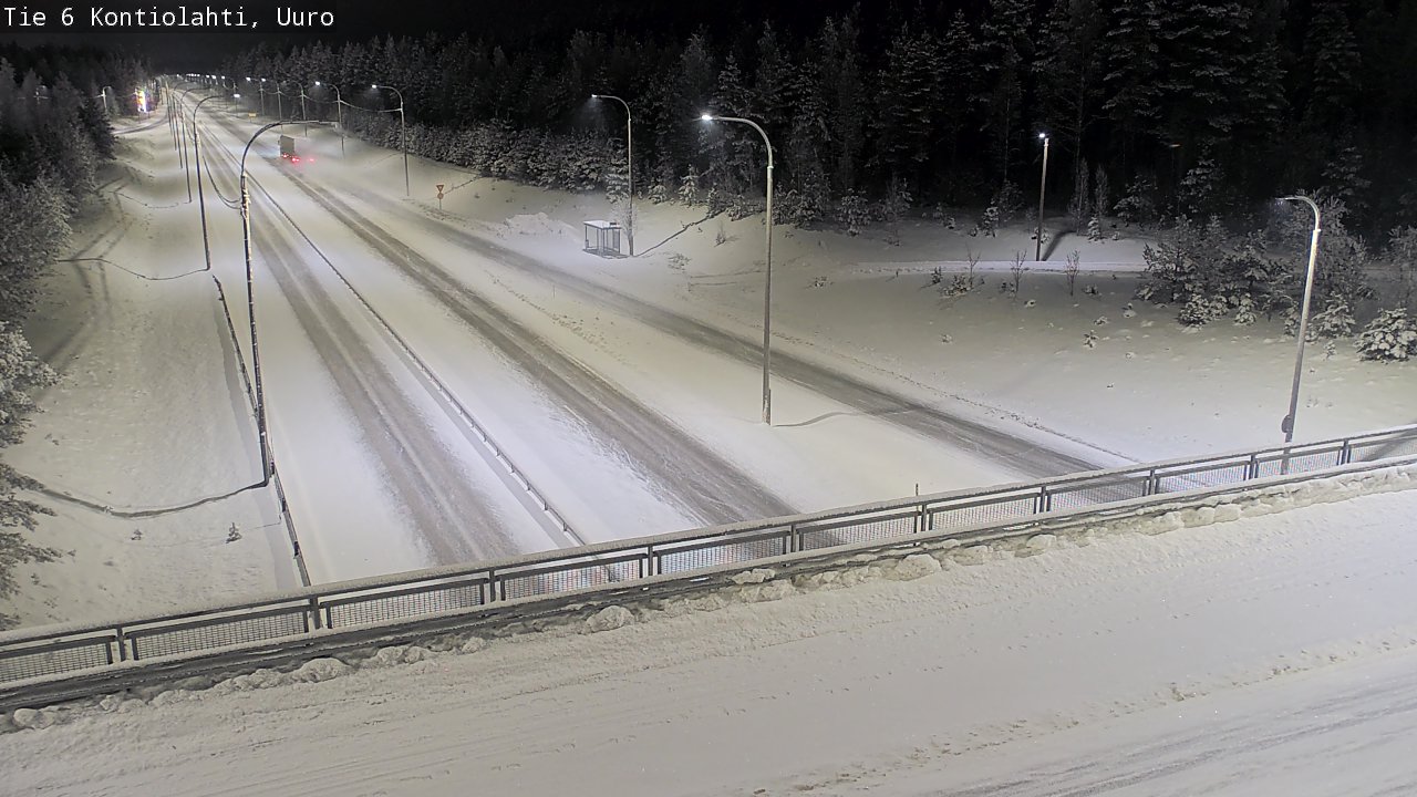 Kelikamerat Kuva Tie 6 Kontiolahti, Uuro, Kontiolahti, Pohjois-Karjala