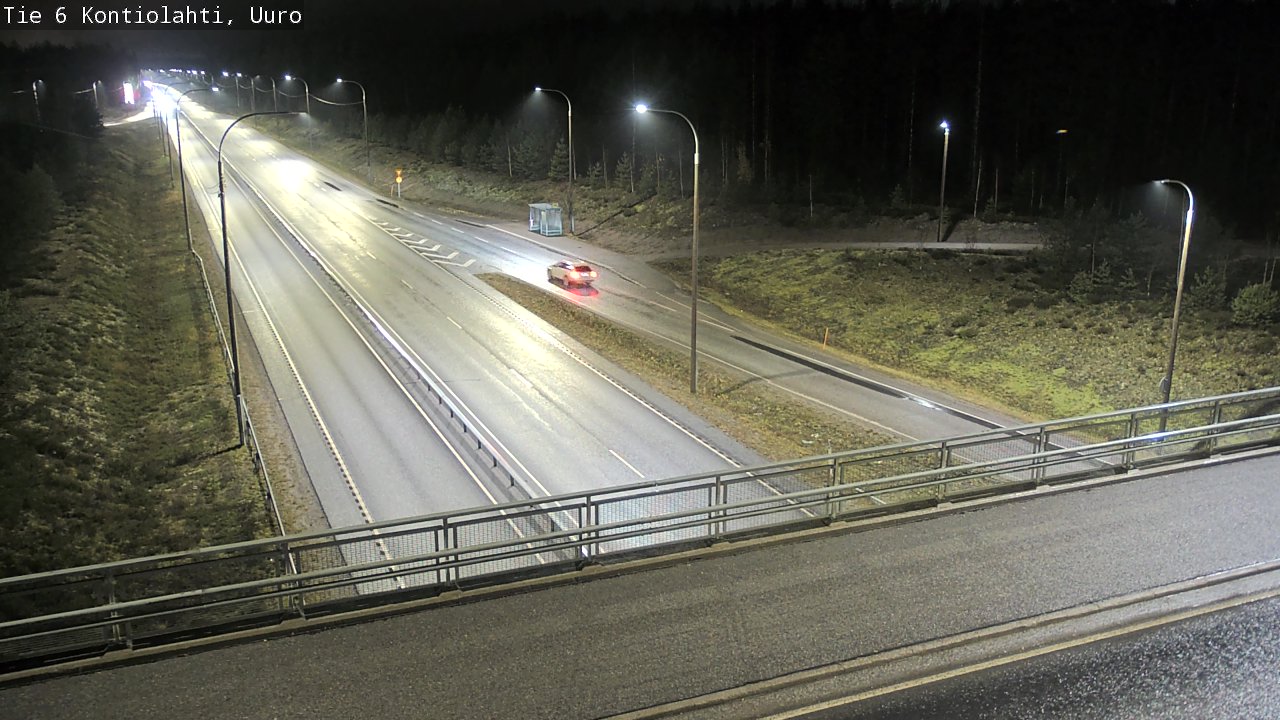 Kelikamerat Kuva Tie 6 Kontiolahti, Uuro, Kontiolahti, Pohjois-Karjala