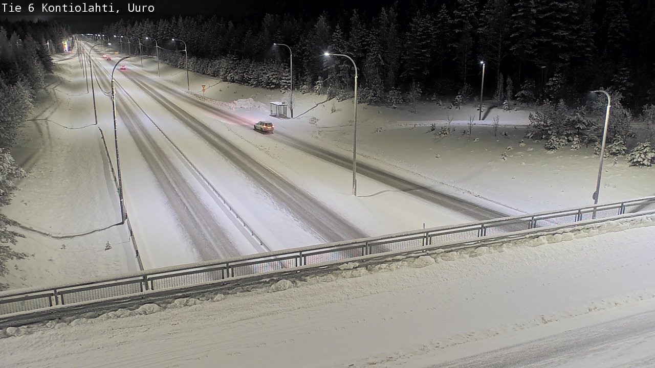 Kelikamerat Kuva Tie 6 Kontiolahti, Uuro, Kontiolahti, Pohjois-Karjala