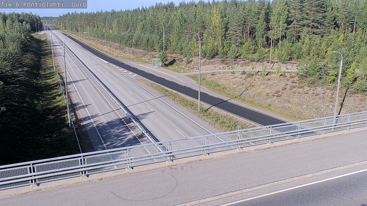 Kelikamerat Kuva Tie 6 Kontiolahti, Uuro, Kontiolahti, Pohjois-Karjala