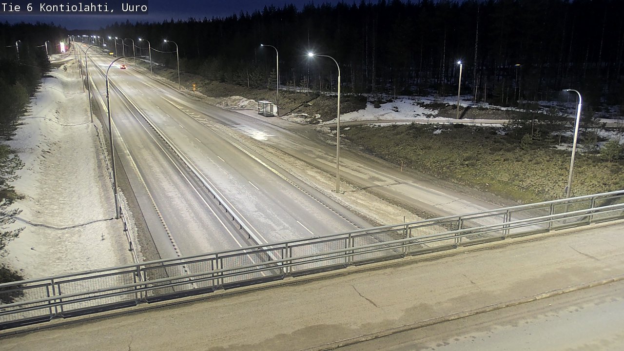Kelikamerat Kuva Tie 6 Kontiolahti, Uuro, Kontiolahti, Pohjois-Karjala