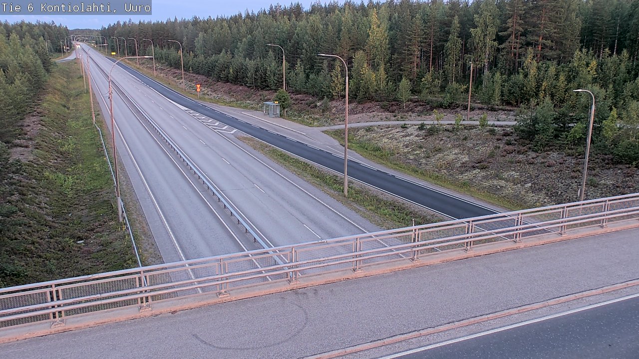 Kelikamerat Kuva Tie 6 Kontiolahti, Uuro, Kontiolahti, Pohjois-Karjala