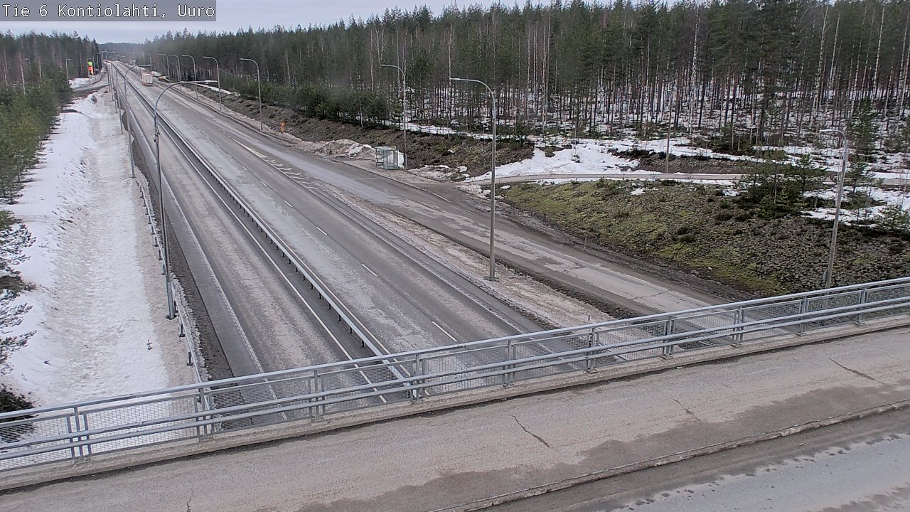 Kelikamerat Kuva Tie 6 Kontiolahti, Uuro, Kontiolahti, Pohjois-Karjala