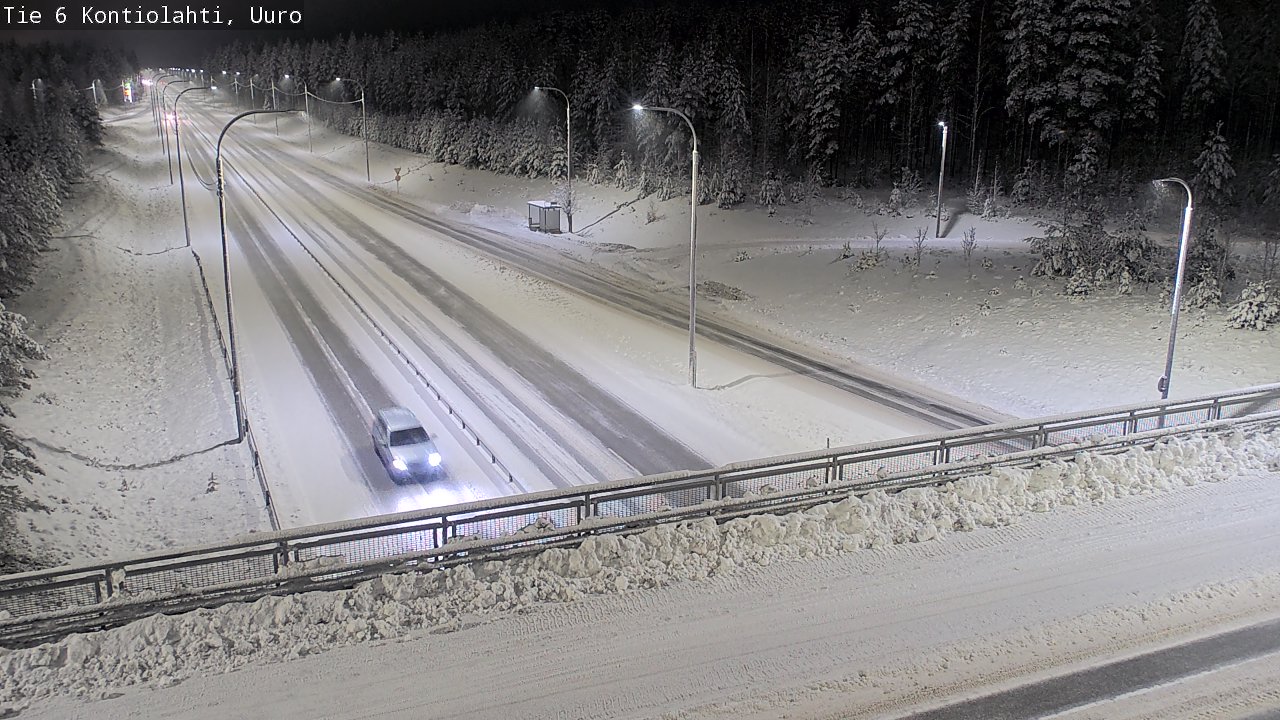 Kelikamerat Kuva Tie 6 Kontiolahti, Uuro, Kontiolahti, Pohjois-Karjala